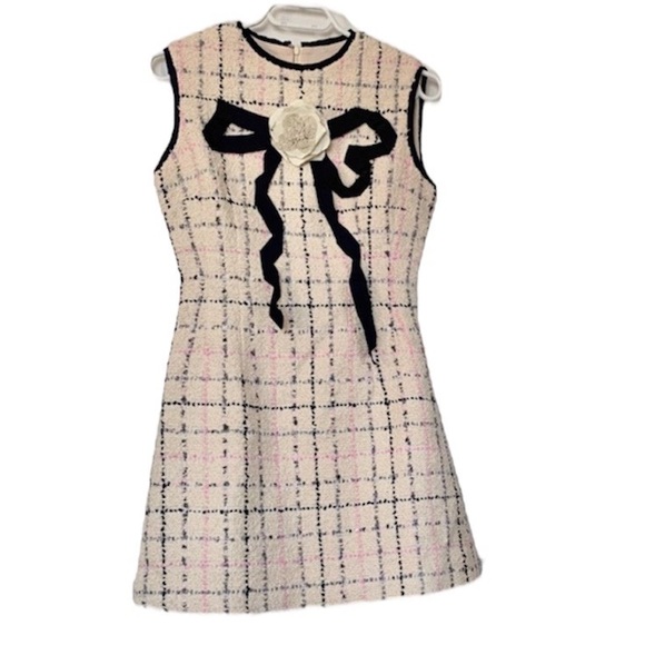 sami Dresses & Skirts - SAMI | Mini Dress with Flower Detail (NWT)